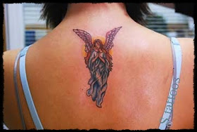 small angel tattoos design - small angel tattoos design pictures