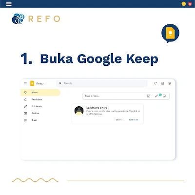 Tips kolaborasi antara Google Docs dan Google Keep.