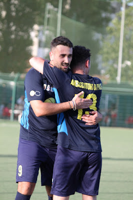 Elio Romano bomber di ARGOS Soccer TEAM Forze di POLIZIA