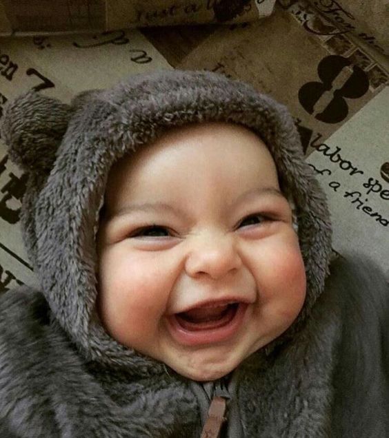 Beautiful Baby Photo With A Smile