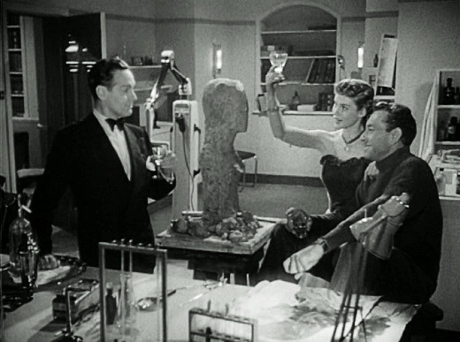 Ritter's surgical lab in Stolen Face, 1952