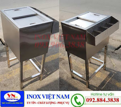 Thùng đá inox giá rẻ