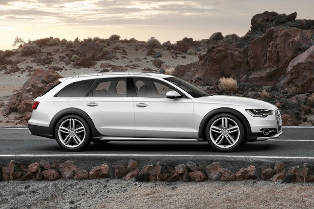 2013 Audi A6 Allroad Quattro Silver Wallpaper