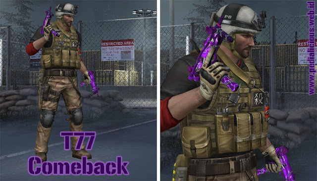 Preview Senjata T77 Comeback Point Blank Zepetto Indonesia