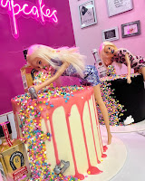 Decoración de tortas de Barbie borracha