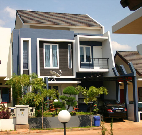  Rumah Minimalis Modern together with Warna Cat Untuk Rumah Bergaya