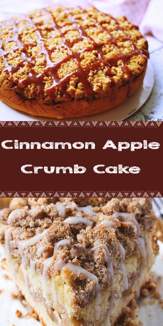  Cinnamon Apple Crumb Cake #desserts #dessertrecipes #desserttable #dessertfoodrecipes