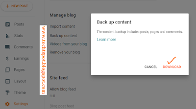 move Blogger blog to WordPress blog 2