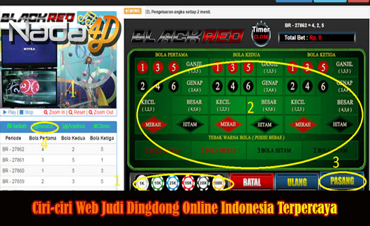 Ciri-ciri Web Judi Dingdong Online Indonesia Terpercaya