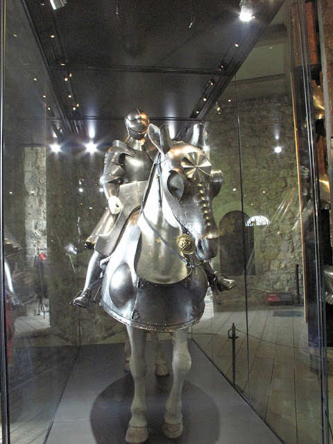 Some of Henry VIII's armor.