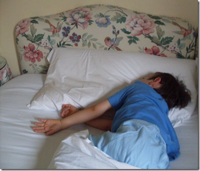 Aj mentre dorme all'Hotel leon D'oro