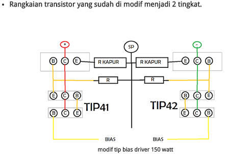 Cara modif TEF power OCL 150 jadi 2 tingkat