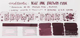 Inktastic KWZ brown-pink ink review