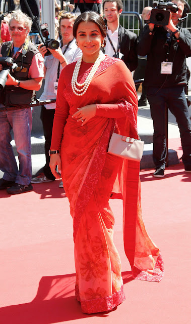 Vidya Balan sabyasachi Cannes 2013