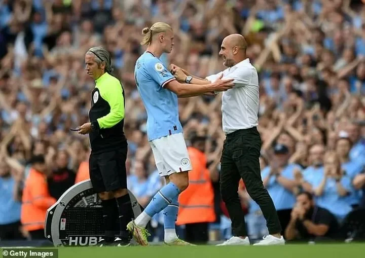 Erling Haaland brands Man City manager Pep Guardiola as a 'football FREAK'