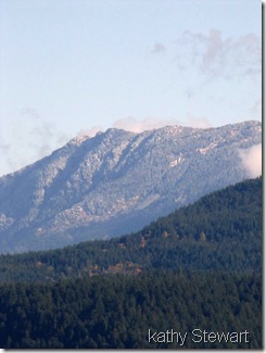 First dusting of snow