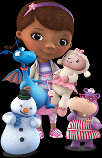 Doc McStuffins Free Printable Image.