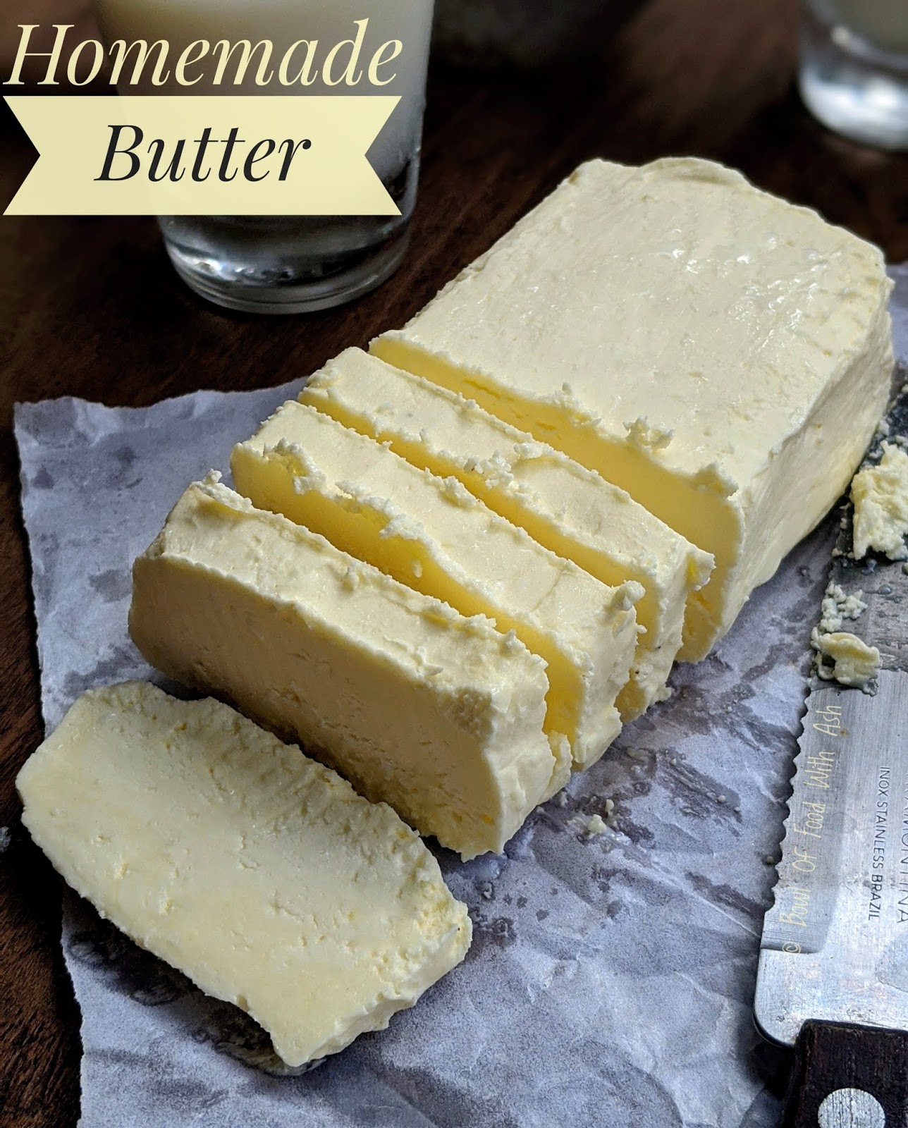 Homemade Butter Recipe | How to Make Butter at Home