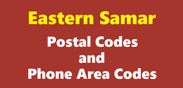 Eastern Samar ZIP Codes