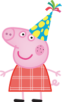 Vestido Peppa Pig festa Infantil Tia gina.