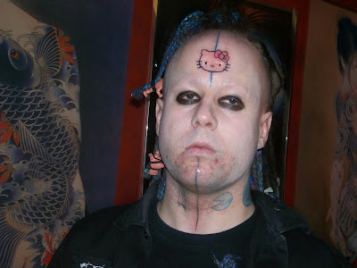 hello kitty tattoo art. Strange and Stupid Tattoos