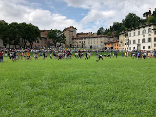 End of school games on La Fara.