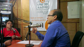 Dr Hector Parra Leal,invitado al Programa Radial " En Equilibrio" que se transmite por el dial 870 am. Anfitriones  Ruben Lucena y Yamileth Lucena.