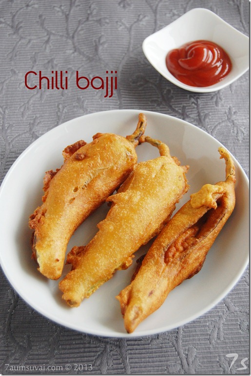 Chilli bajji / Milagai bajji