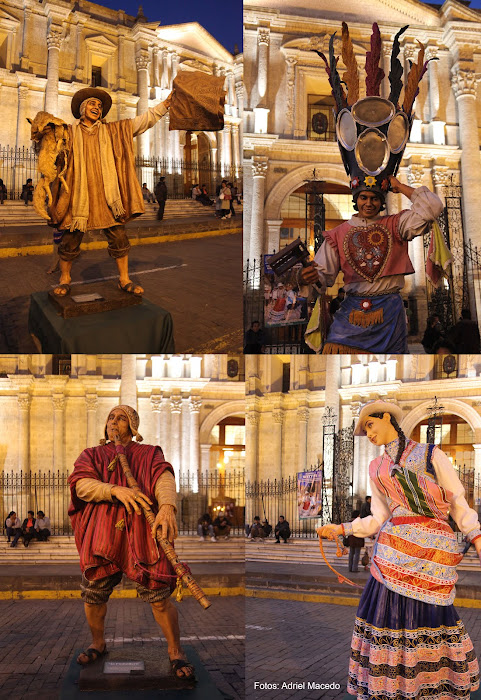 Danzas del Colca en esculturas 1