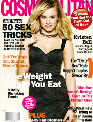 Kristen Bell Cosmo Cover 09-2009