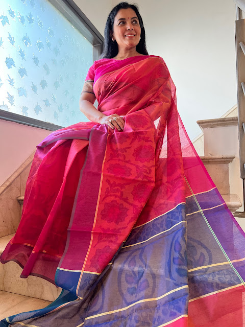 Pink chennalapatti saree