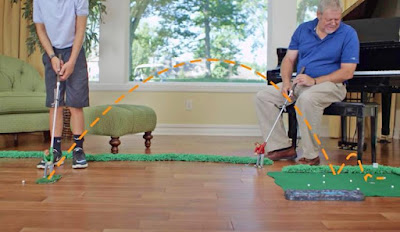 Mini Indoor Golf Game, This Toy Offers Real Indoor Golfing FUN For Everyone In The Winter