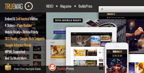 True Mag Responsive Theme For Wordpress