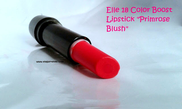 ELLE 18 Primrose Blush Color Boost lipstick.