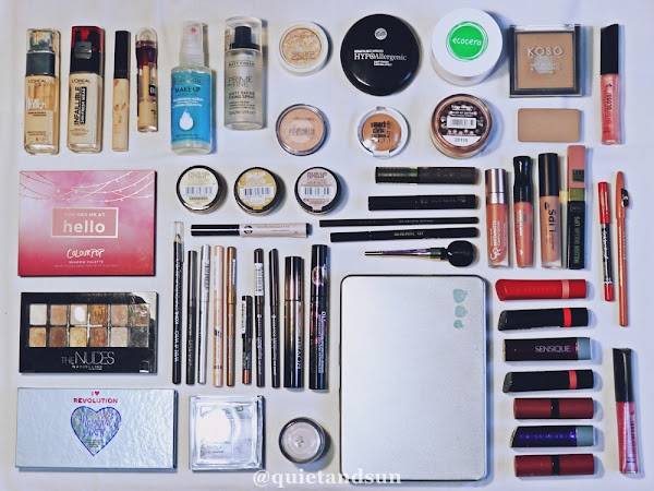 Jak zmniejszyć ilość kosmetyków do makijażu? Porządki w mojej kosmetyczce | How much makeup do I need? 2020