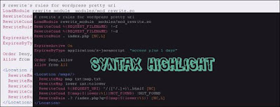 Cara Membuat Syntax Highlighter di Blogger (Kotak script)