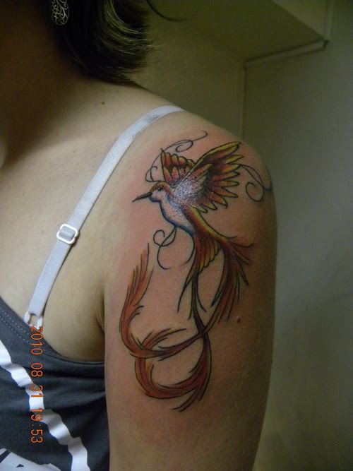 Mehndi Design Phoenix Tattoo