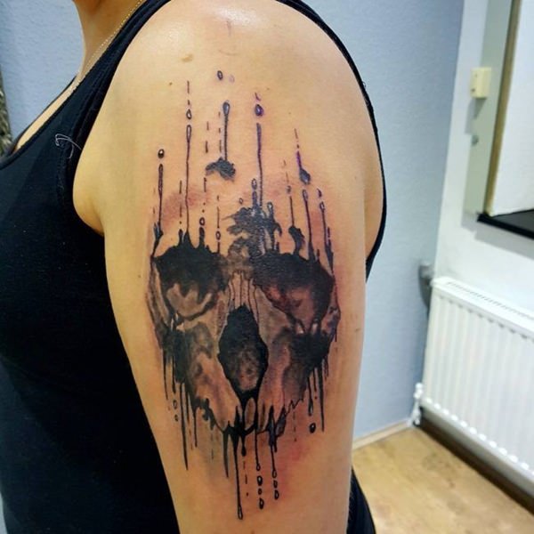 Tatuagem de caveira - 76 ideias para se inspirar