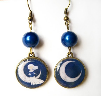 In The Moonlight - earrings