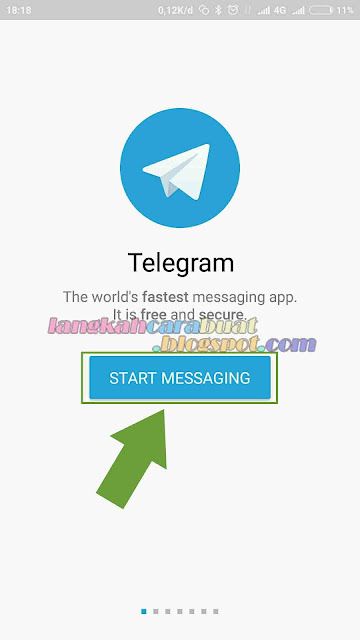 Cara Membuat Akun Telegram Lewat HP Android