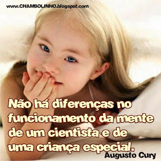 Recadinho Frase Especial Augusto Cury Inclusão