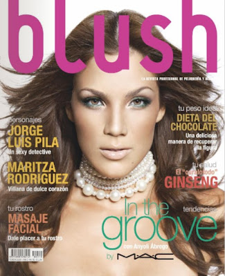 Miss Panama Universe 2010 Anyoli Abrego for Blush Magazine
