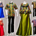 Baju Batik Gamis Modern Songket Prodo