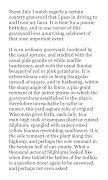 An animated comparison of large text rendering by Java 6 on Mac OS X .