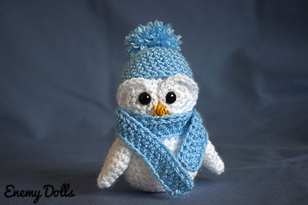 buho amigurumi owl