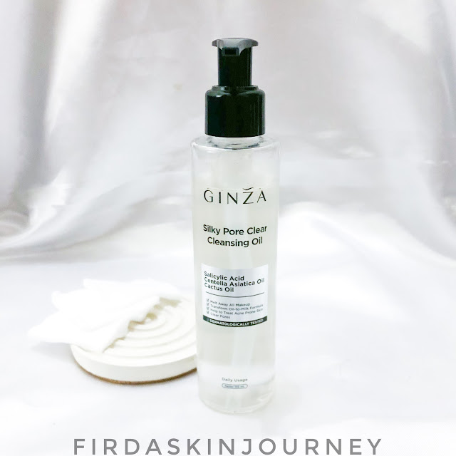 review ginza cleansing oil