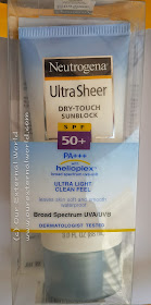 Neutrogena Utlra Sheer Dry-Touch Sunblock SPF 50+  Review