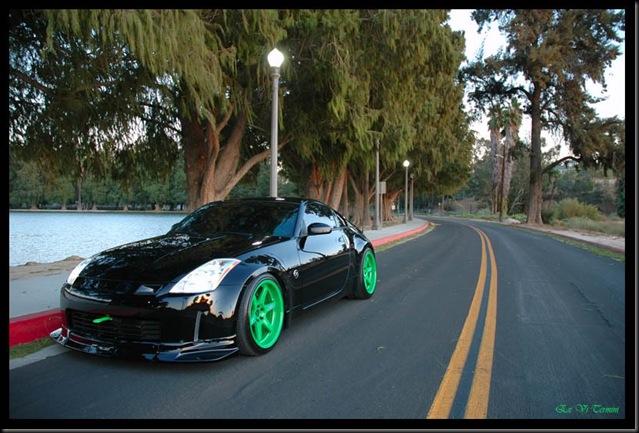 Takata green Volks 350Z