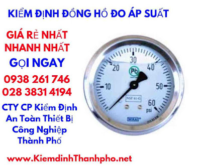 kiểm định đồng hồ đo áp suất ở đâu