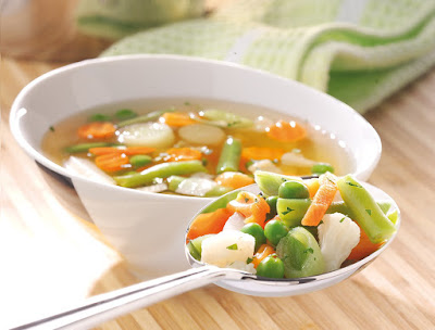 sopa de verduras para adelgazar